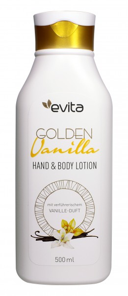 Evita Golden Vanilla Hand & Body Lotion Hand & Körper Milch